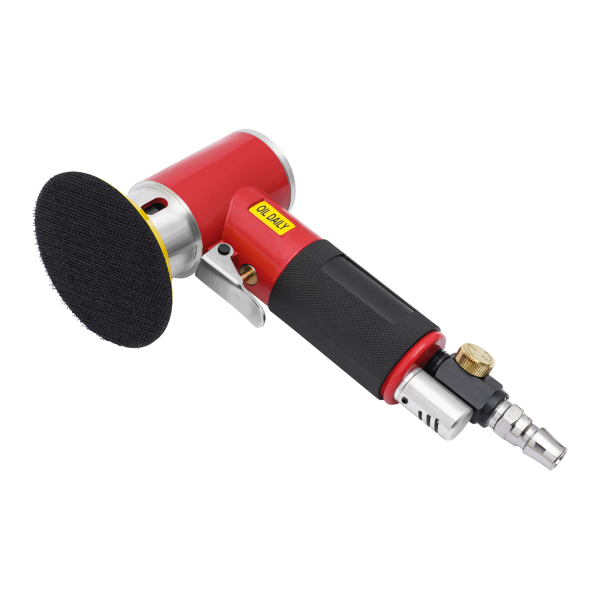 Polisseuse excentrique pour polissage, meulage et cirage professionnels, 10 000 tr/min, vitesse de ralenti (rouge)