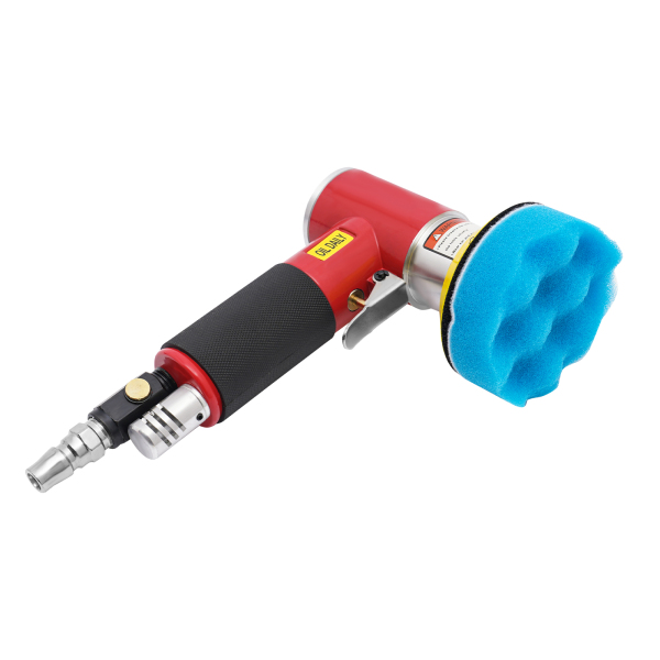 Polisseuse excentrique pour polissage, meulage et cirage professionnels, 10 000 tr/min, vitesse de ralenti (rouge) Polisseuse excentrique pour polissage, meulage et cirage professionnels, 10 000 tr/min, vitesse de ralenti (rouge)
