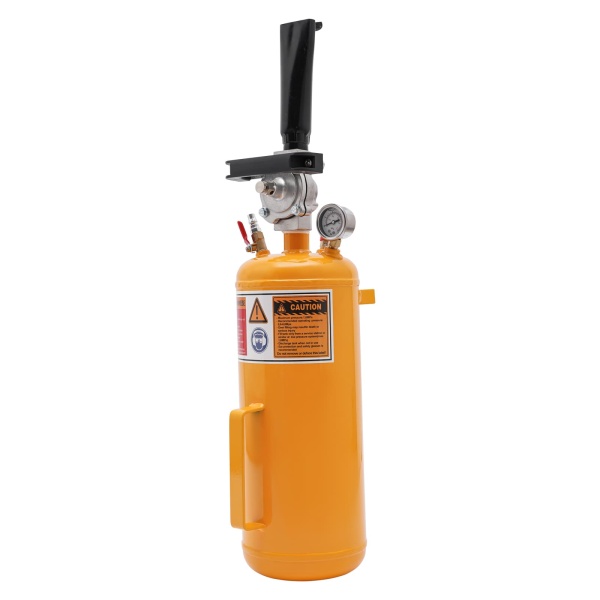 Remplisseur de talon de pneu 8L, Gonfleur de pneus à air comprimé, Pression maximale 1Mpa/145PSI (jaune)