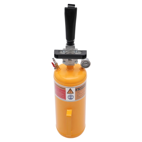Remplisseur de talon de pneu 8L, Gonfleur de pneus à air comprimé, Pression maximale 1Mpa/145PSI (jaune)