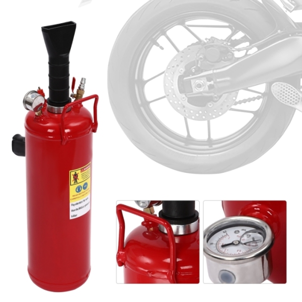Produit d'étanchéité pour pneus 9L, 8 pressions, adapté aux véhicules électriques et motos Produit d'étanchéité pour pneus 9L, 8 pressions, adapté aux véhicules électriques et motos