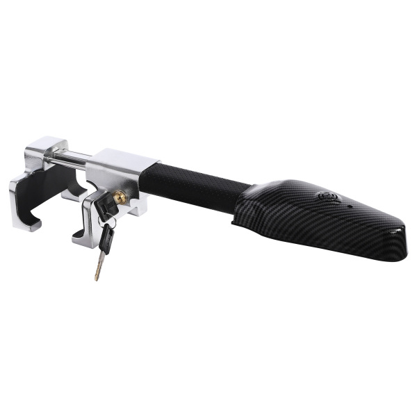 CNCEST Antivol de volant avec alarme, dispositif antivol robuste pour voiture, antivol de volant de voiture CNCEST Antivol de volant avec alarme, dispositif antivol robuste pour voiture, antivol de volant de voiture