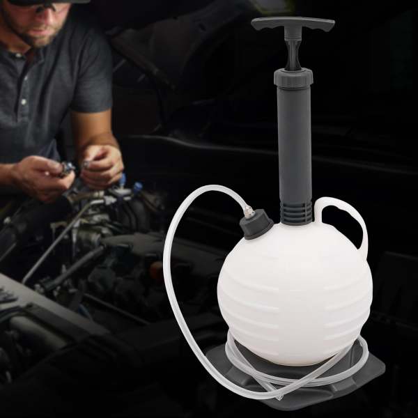 Pompe d'aspiration de 6 litres, pompe d'aspiration manuelle, remplissage d'huile de boîte de vitesses