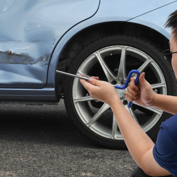 Tiges de débosselage sans peinture, outils de réparation de carrosserie sans peinture, 10 pièces