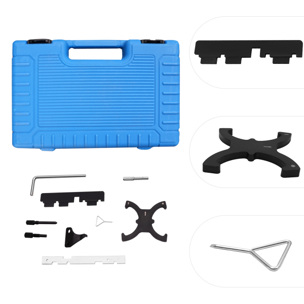 Kit d'outils de réglage du moteur, Kit d'outils de réglage de l'arbre à cames, Noir