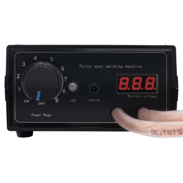 Soudeuse par points à pédale haute puissance 8000 W, double impulsion, fil de soudage haute température
