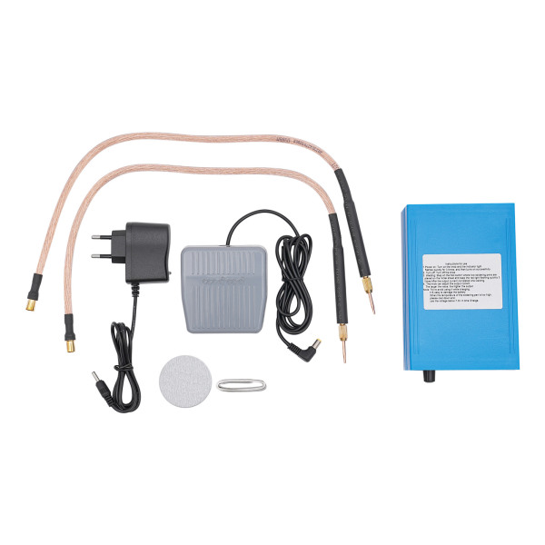 CNCEST – soudeuse par points automatique à pédale 5000W, avec 9 vitesses réglables, Mini soudeuse par points pour batterie avec feuille de Nickel