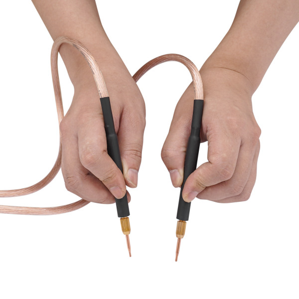 CNCEST – soudeuse par points automatique à pédale 5000W, avec 9 vitesses réglables, Mini soudeuse par points pour batterie avec feuille de Nickel
