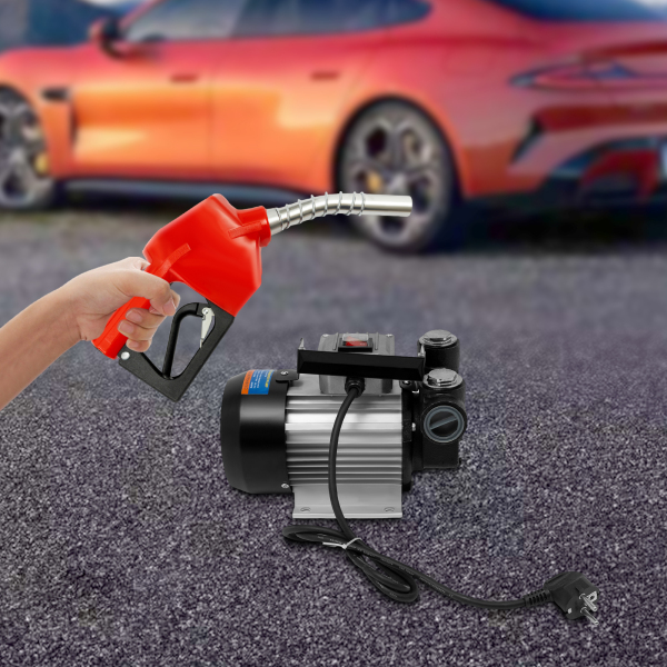 220V 550W Pompe à gasoil auto-amorçante, carburant diesel, pompe à huile