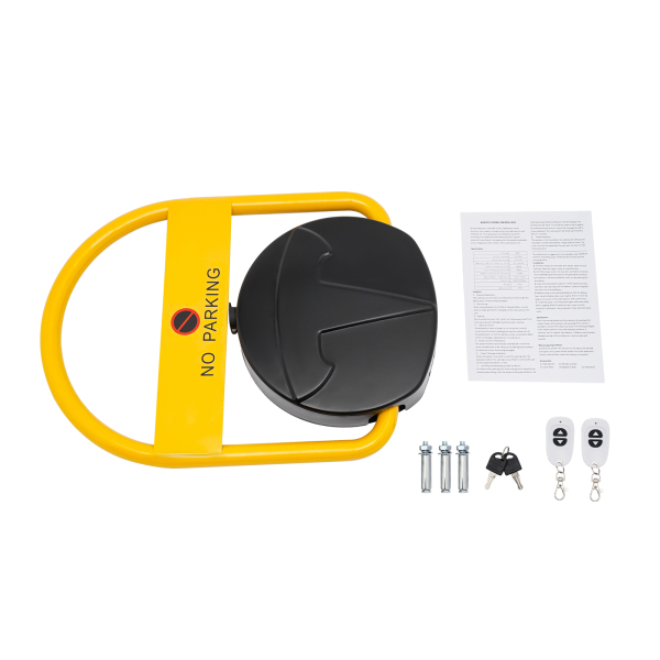 Loquet de stationnement automatique, télécommande, gain de place, barrière de stationnement étanche Loquet de stationnement automatique, télécommande, gain de place, barrière de stationnement étanche