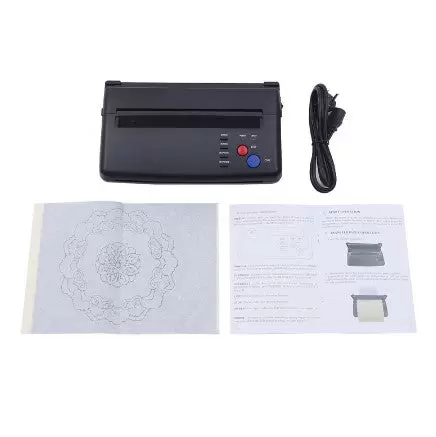 Pochoir thermique pour machine à transfert de tatouage