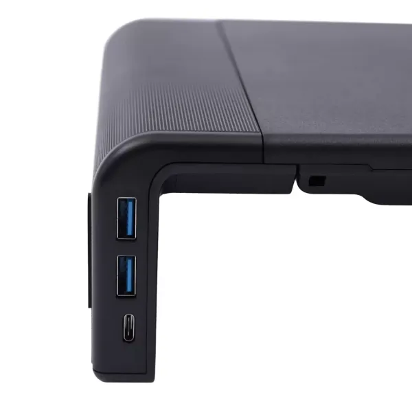 Support pour moniteur en acier - Support pour ordinateur - Prise en charge du transfert de données jusqu'à avec câble de données Micro B vers USB 3.0 Support pour moniteur en acier - Support pour ordinateur - Prise en charge du transfert de données jusqu'à avec câble de données Micro B vers USB 3.0