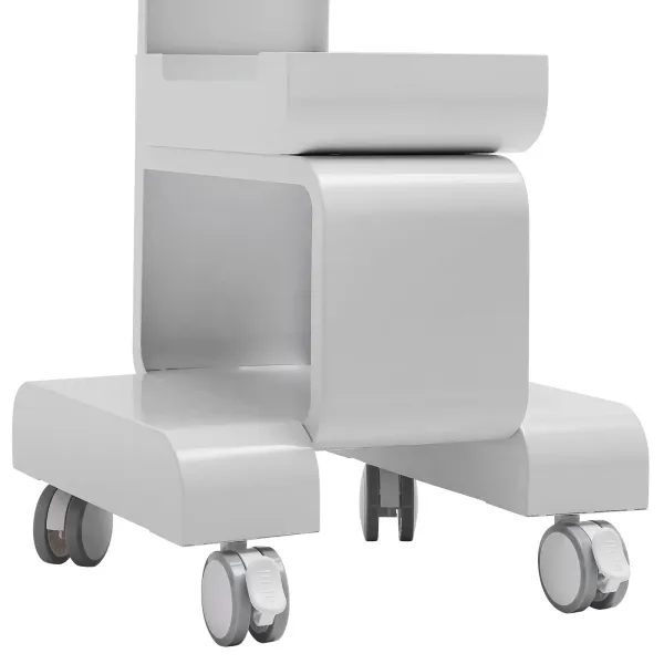 Chariot de salon de beauté avec panier de rangement