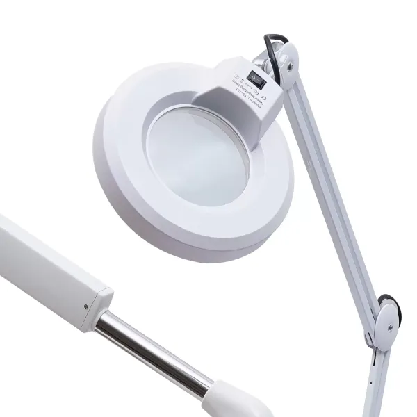 Vapeur pour le visage 2 en 1 et lumière grossissante, nettoyage en profondeur hydratant pour le visage Sauna Spa Steamer