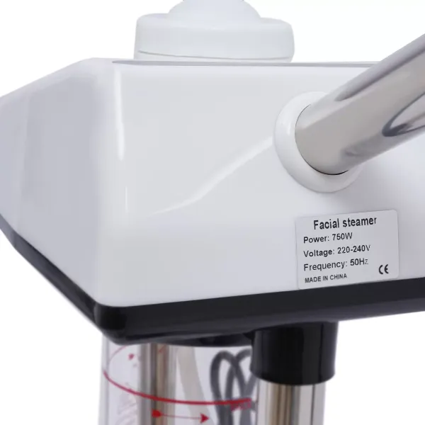 Vaporisateur facial professionnel Vapeur chaude nano ionique pour la maison et le salon de beauté Humidificateur avec vaporisateur d'ozone
