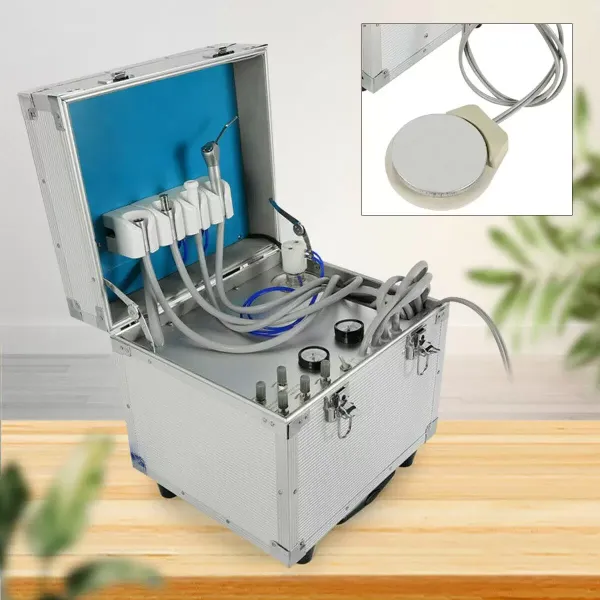 Kit de nettoyage des dents portable 220 V 360 W - Appareil de nettoyage des dents portable - Unit de traitement dentaire