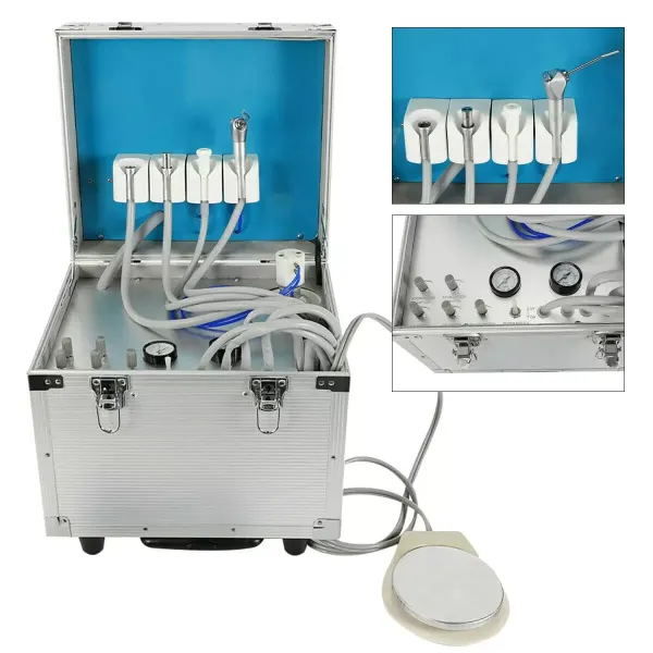 Kit de nettoyage des dents portable 220 V 360 W - Appareil de nettoyage des dents portable - Unit de traitement dentaire