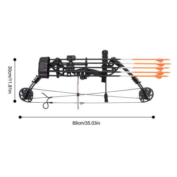Ensemble d'arcs à poulies de 35 à 70 Lbs pour Adulte Enfant avec papiers cibles Extérieur Sport Jeu de Chasse Cadeau Jouet