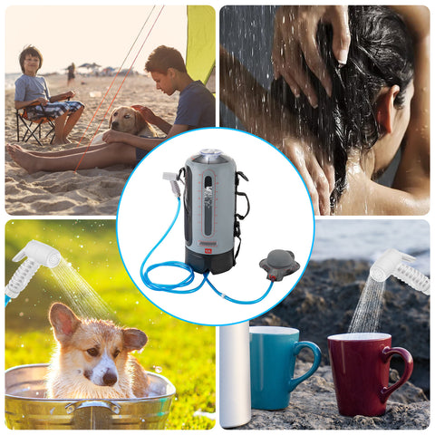 Sac de douche solaire de camping