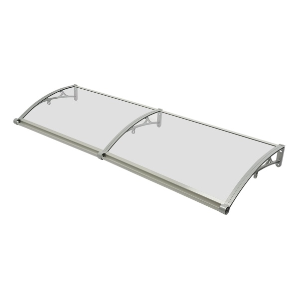 Abri de pluie en arc pour porte d'entrée, abri de pluie en arc, abri de pluie en arc pour extérieur, protection solaire