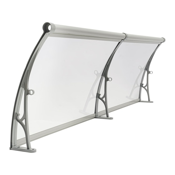 Abri de pluie en arc pour porte d'entrée, abri de pluie en arc, abri de pluie en arc pour extérieur, protection solaire