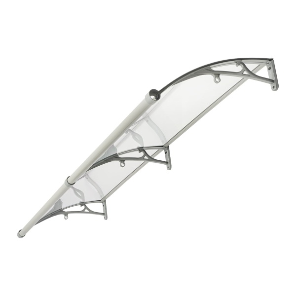 Abri de pluie en arc pour porte d'entrée, abri de pluie en arc, abri de pluie en arc pour extérieur, protection solaire