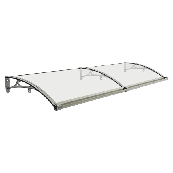 Abri de pluie en arc pour porte d'entrée, abri de pluie en arc, abri de pluie en arc pour extérieur, protection solaire