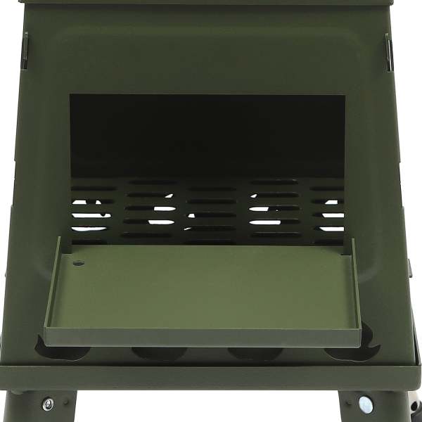 Poêle de tente, 22 x 22 x 36 cm, poêle à bois portable, chauffage de tente, camping, bois, tente, poêle d'extérieur (vert) Poêle de tente, 22 x 22 x 36 cm, poêle à bois portable, chauffage de tente, camping, bois, tente, poêle d'extérieur (vert)