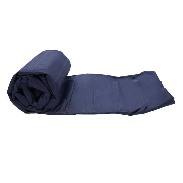 Matelas de couchage double pour camping, tapis de couchage de camping pour voyages, l'extérieur, la randonnée, la plage (bleu)
