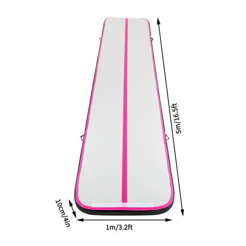 1 x 3M Tapis de gymnastique, gonflable