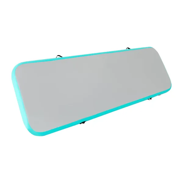 Tapis de Gymnastique Gonflable, Tapis de Fitness, Tapis Air Track, Tapis de Yoga, Tapis Tumbler, Tapis de Sport, avec Sac de Transport et Pompe à Air électrique, 1*3 M