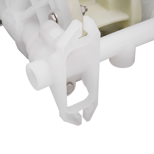 Pompe à air comprimé à double membrane avec entrée et sortie 1/2