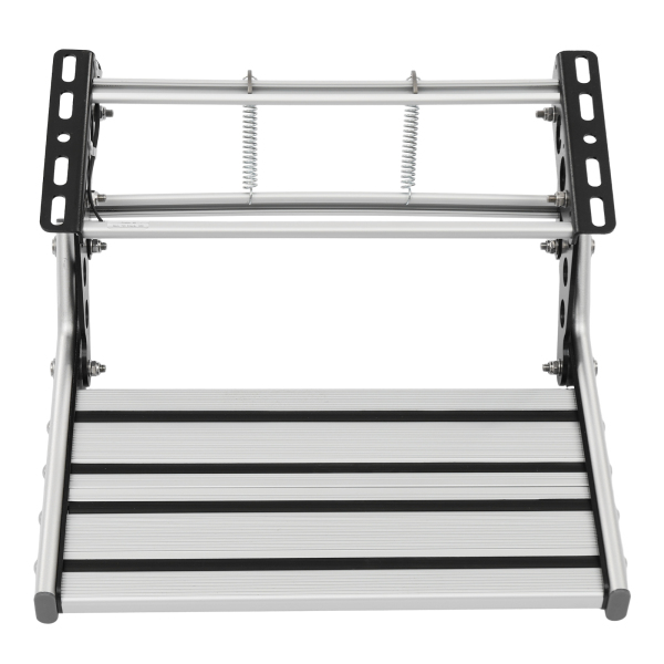Marchepied pliable pour camping-car, marchepied manuel pour camping-car avec lumière LED pour camping-cars, caravanes