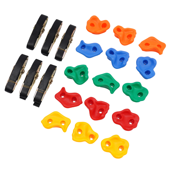 Prises d'escalade, 15 prises d'escalade de différentes tailles pour enfants, prises d'escalade pour mur d'escalade, 11*9cm