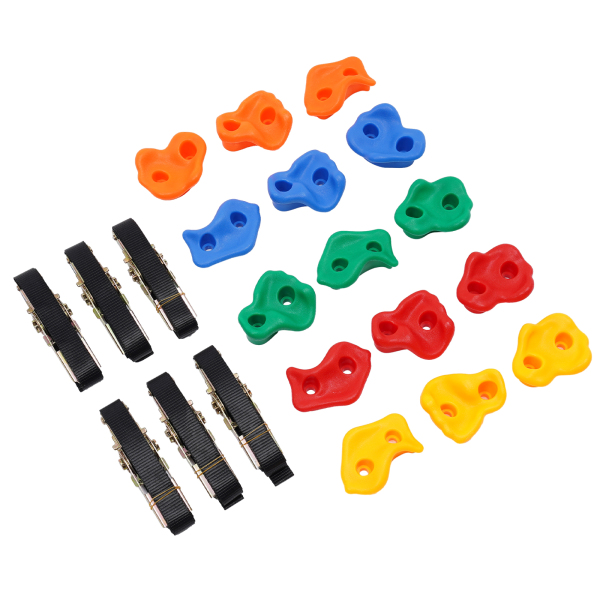 Prises d'escalade, 15 prises d'escalade de différentes tailles pour enfants, prises d'escalade pour mur d'escalade, 11*9cm
