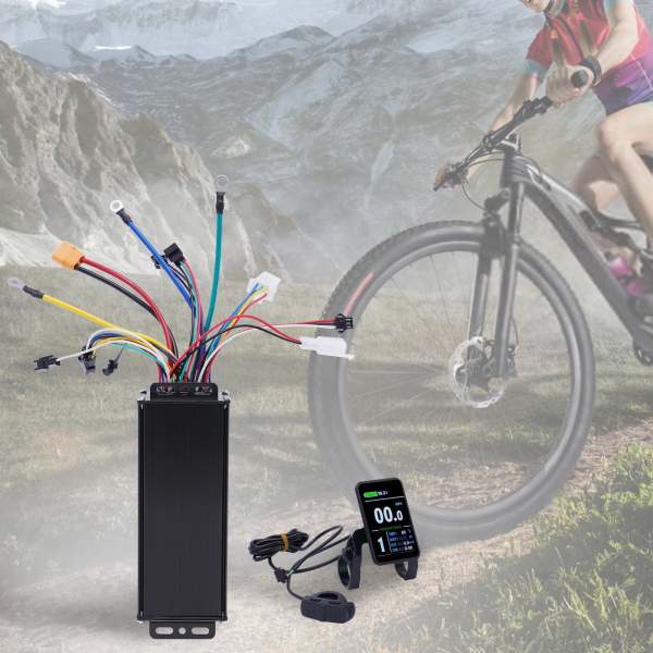 Kit de contrôleur de vélo électrique sans balais avec écran LCD kit de contrôleur pour vélo électrique, scooter électrique, bricolage Kit de contrôleur de vélo électrique sans balais avec écran LCD kit de contrôleur pour vélo électrique, scooter électrique, bricolage