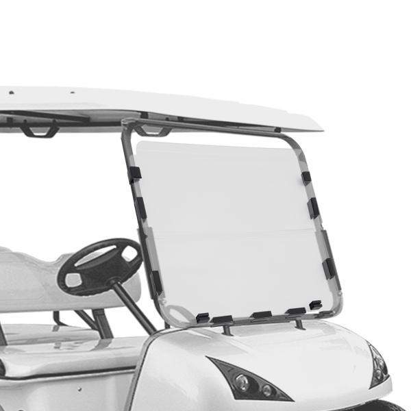 DS 1982-2000 Pare-brise pliable pour voiturette de golf, pare-brise pour voiturette de golf