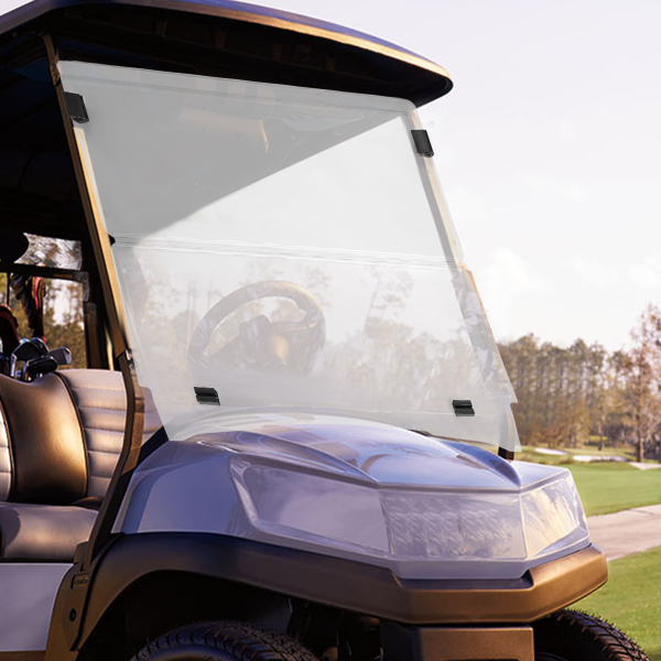 Pare-brise pliable pour chariot de golf EZGO TXT 1995-2013, pare-brise pour chariot de golf, pare-brise pour chariot de golf