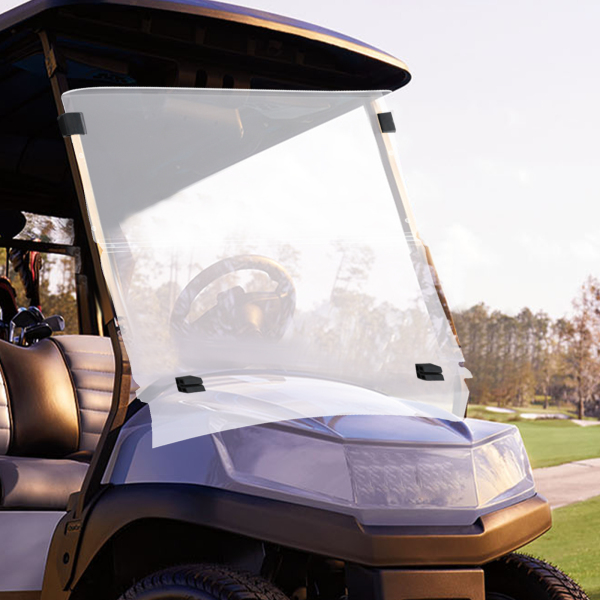 Pare-brise pliable pour chariot de golf EZGO TXT 2014, pare-brise pour chariot de golf, pare-brise pour chariot de golf