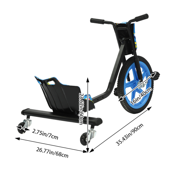 Go Kart à pédales pour enfants, jouet à monter pour garçons et filles, bambin Grande roue sur tricycle Go Kart à pédales pour enfants, jouet à monter pour garçons et filles, bambin Grande roue sur tricycle