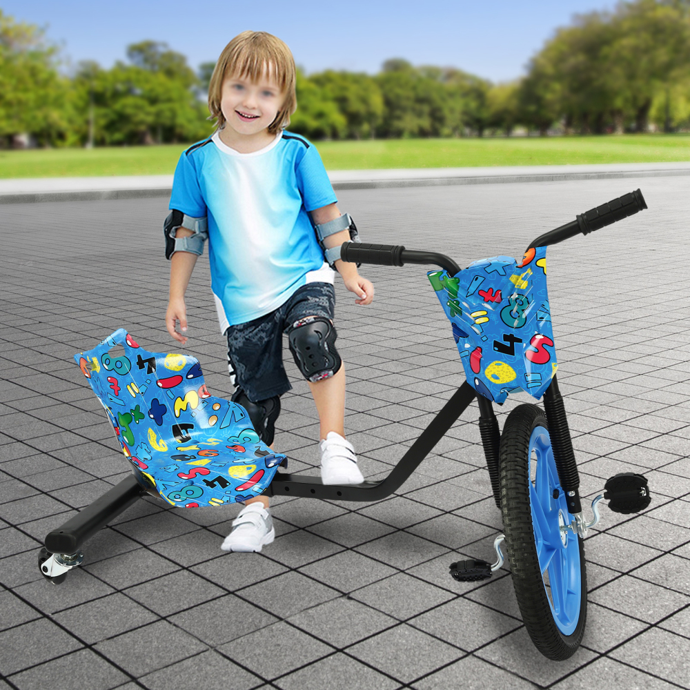 Go Kart à pédales pour enfants, jouet à monter pour garçons et filles, bambin Grande roue sur tricycle
