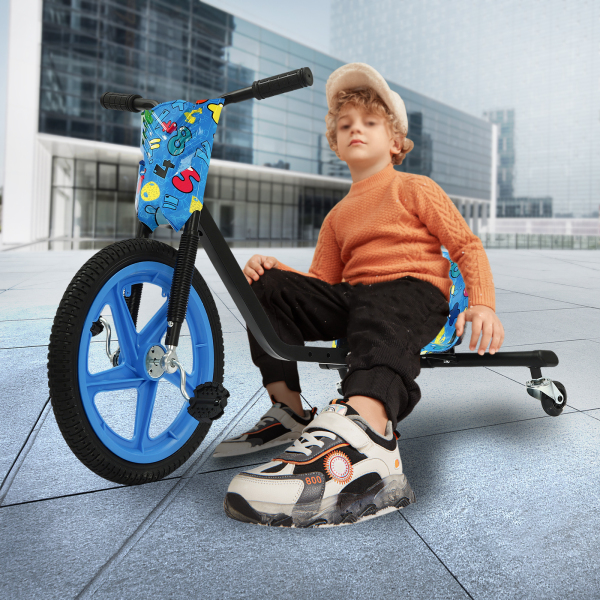 Go Kart à pédales pour enfants, jouet à monter pour garçons et filles, bambin Grande roue sur tricycle Go Kart à pédales pour enfants, jouet à monter pour garçons et filles, bambin Grande roue sur tricycle