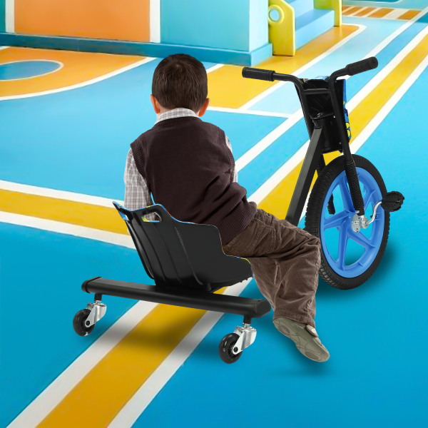 Go Kart à pédales pour enfants, jouet à monter pour garçons et filles, bambin Grande roue sur tricycle