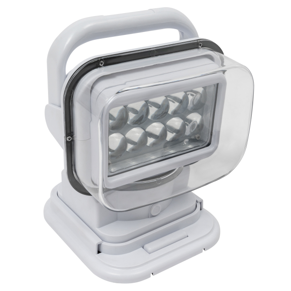Projecteur rotatif sans fil à télécommande - Projecteur LED blanc