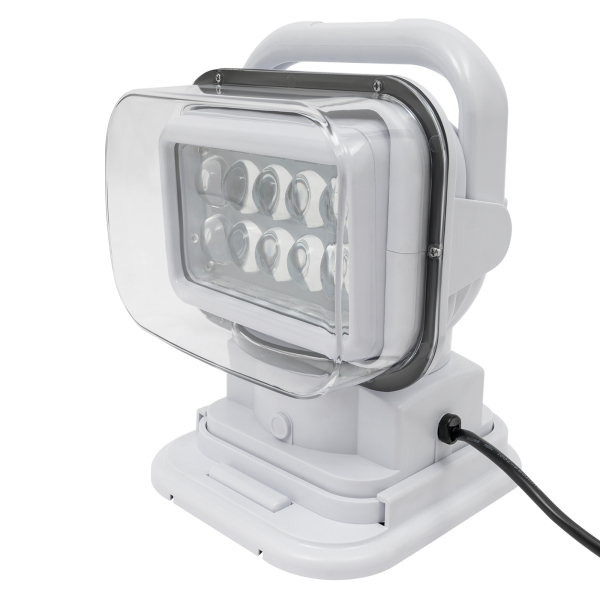 Projecteur rotatif sans fil à télécommande - Projecteur LED blanc