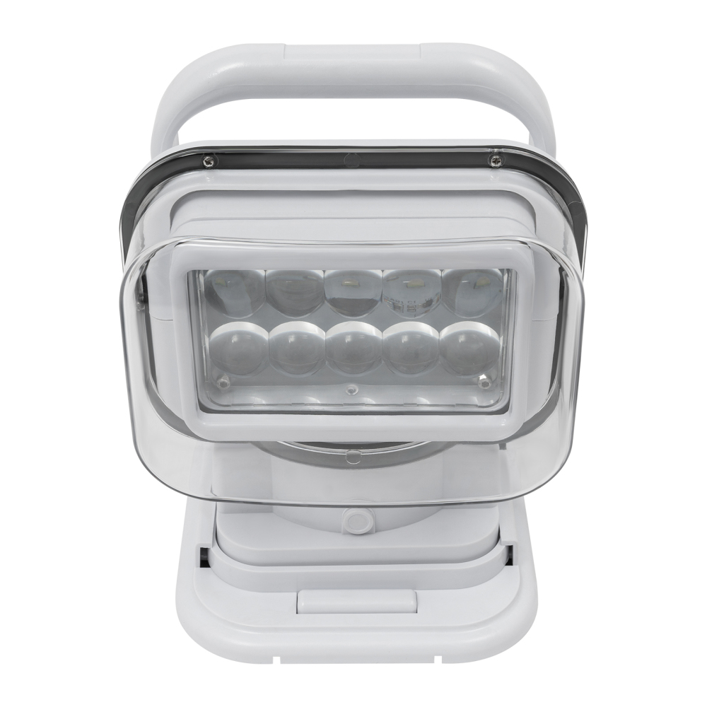 Projecteur rotatif sans fil à télécommande - Projecteur LED blanc