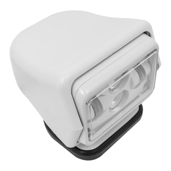 Projecteur LED 60W, lampe de travail radiocommandée, lampe de travail LED, blanc