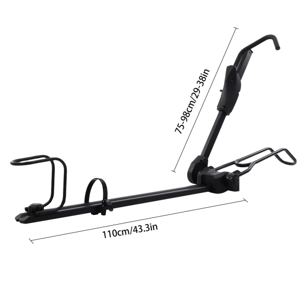 Porte-vélos, porte-vélos vertical pour toit de voiture, porte-vélos universel pour toit de voiture