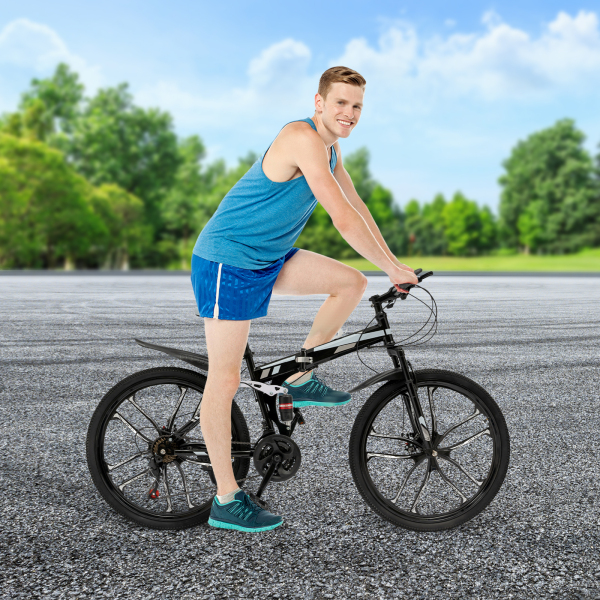VTT pliant 26 pouces 21 vitesses, VTT pour adolescents VTT pliant 26 pouces 21 vitesses, VTT pour adolescents