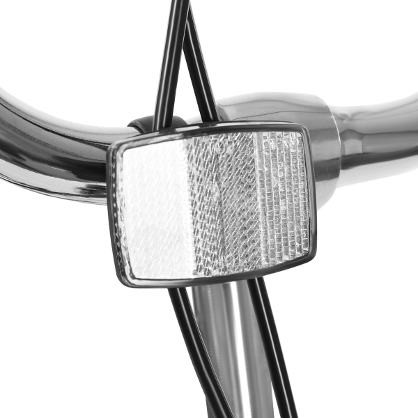 Tricycle pour adulte de 20 pouces résistant à la rouille, vélo à 3 roues avec pneus antidérapants, garde-boue pour villes et plages, noir